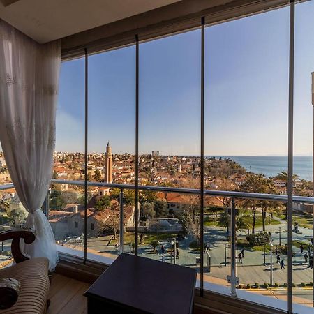 Lovely Flat With Sea View Near Beach In Muratpasa 安塔利亚 外观 照片