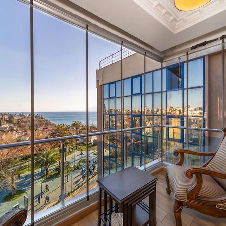 Lovely Flat With Sea View Near Beach In Muratpasa 安塔利亚 外观 照片