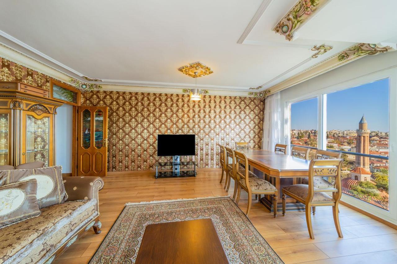 Lovely Flat With Sea View Near Beach In Muratpasa 安塔利亚 外观 照片